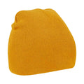 Mustard - Front - Beechfield Unisex Adult Original Pull-On Beanie