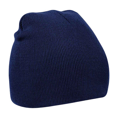 Oxford Navy - Front - Beechfield Unisex Adult Original Pull-On Beanie