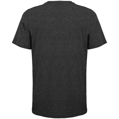 Charcoal - Back - SOLS Unisex Adult Marl T-Shirt