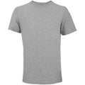 Light Grey - Front - SOLS Unisex Adult Marl T-Shirt