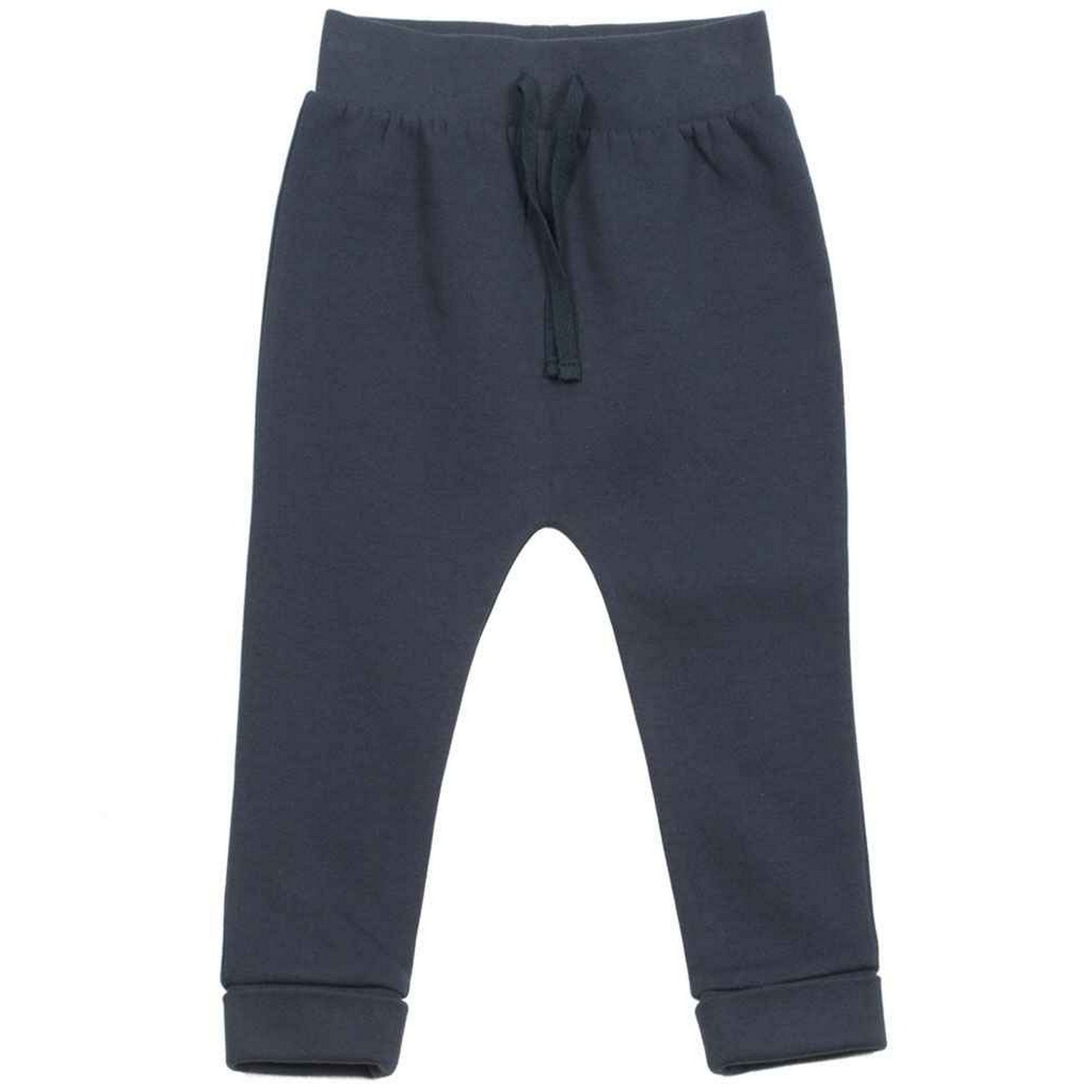 Navy - Front - Larkwood Baby Jogging Bottoms