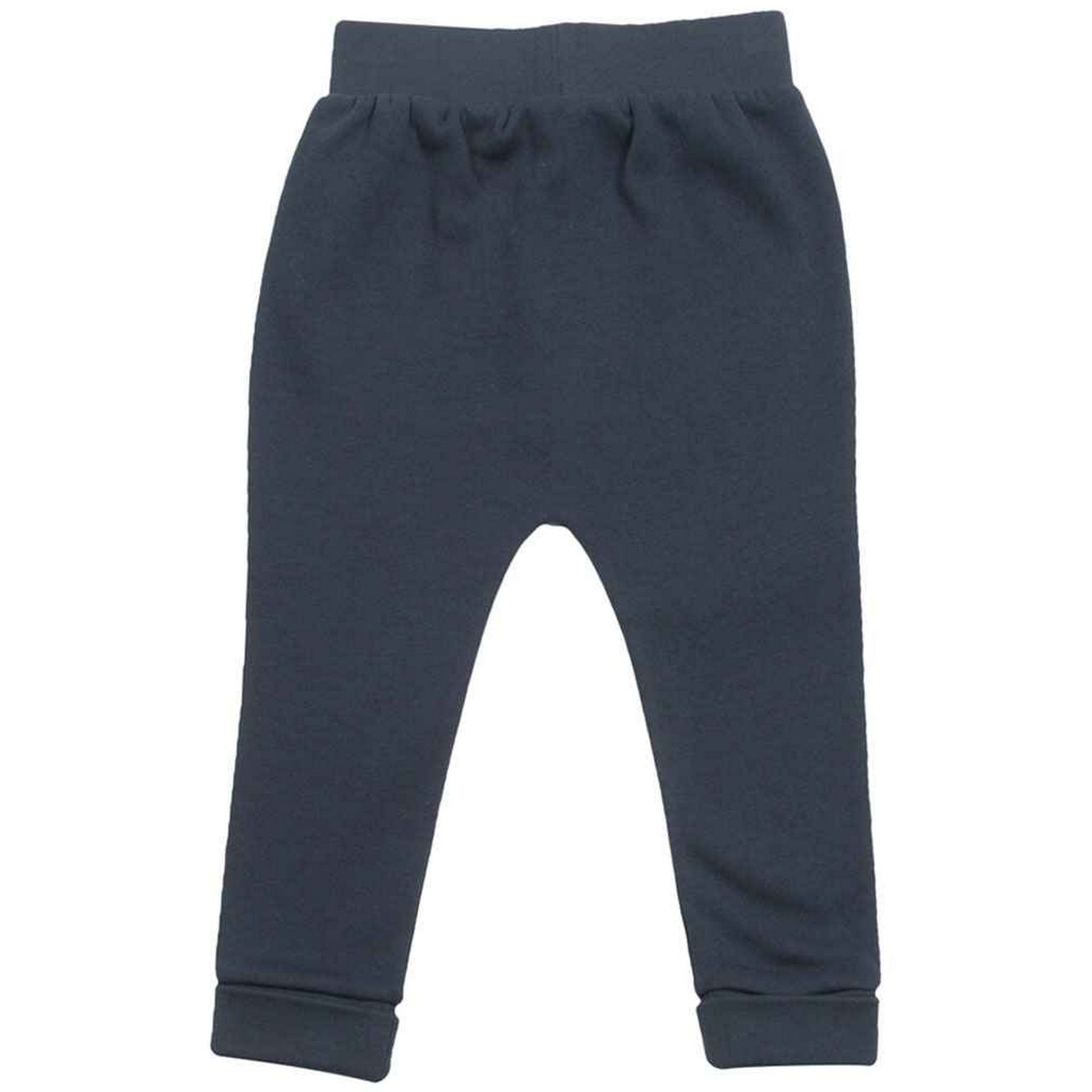 Navy - Back - Larkwood Baby Jogging Bottoms