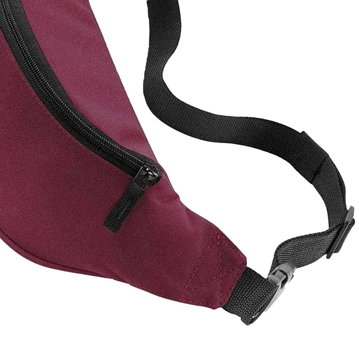 Burgundy - Back - Bagbase Belt Waist Bag