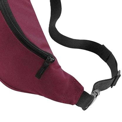 Burgundy - Back - Bagbase Belt Waist Bag