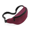 Burgundy - Front - Bagbase Belt Waist Bag