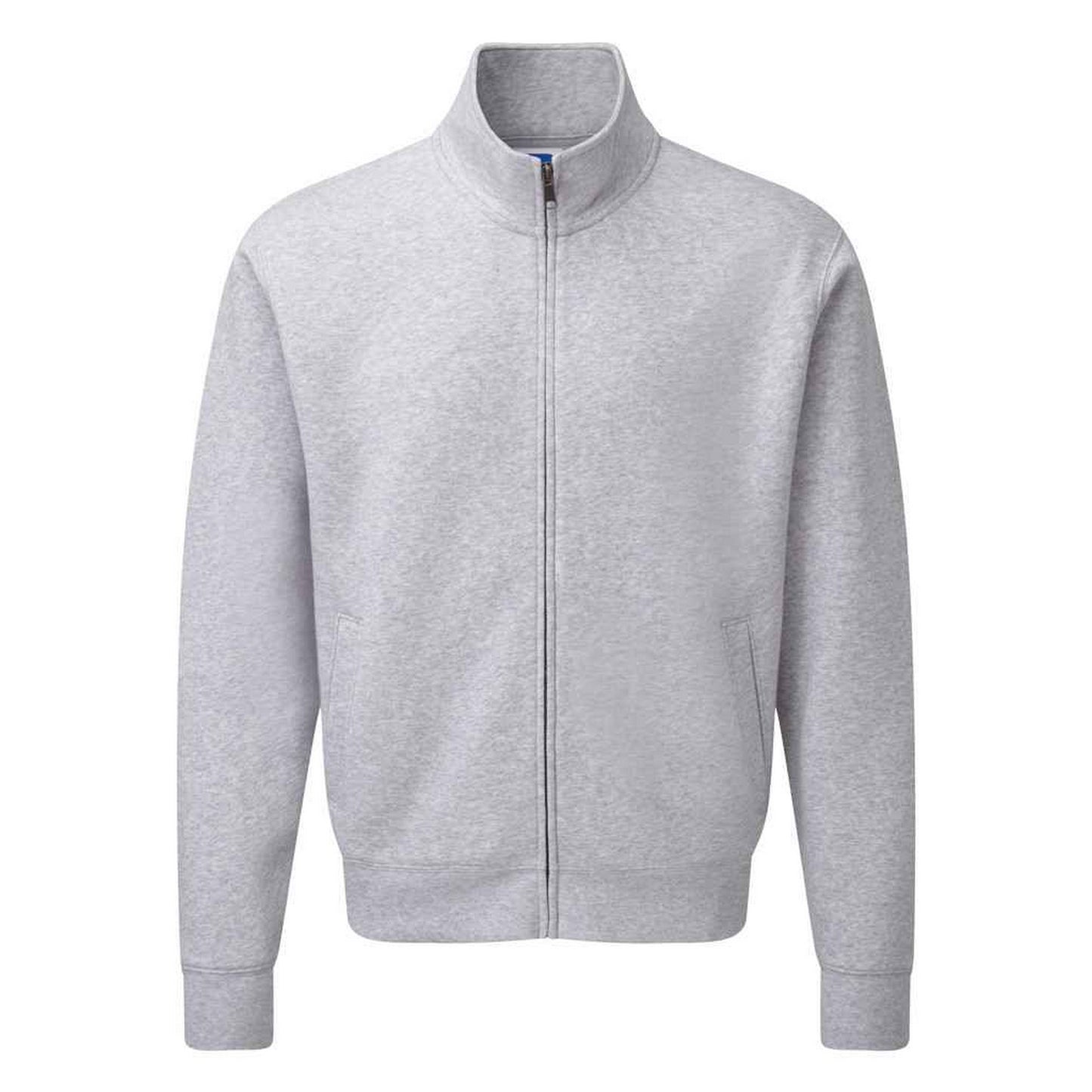 Light Oxford - Front - Russell Mens Authentic Sweat Jacket