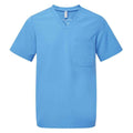 Ceil Blue - Front - Onna Mens Limitless Onna-Stretch Work Tunic