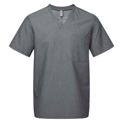 Dynamo Grey - Front - Onna Mens Limitless Onna-Stretch Work Tunic