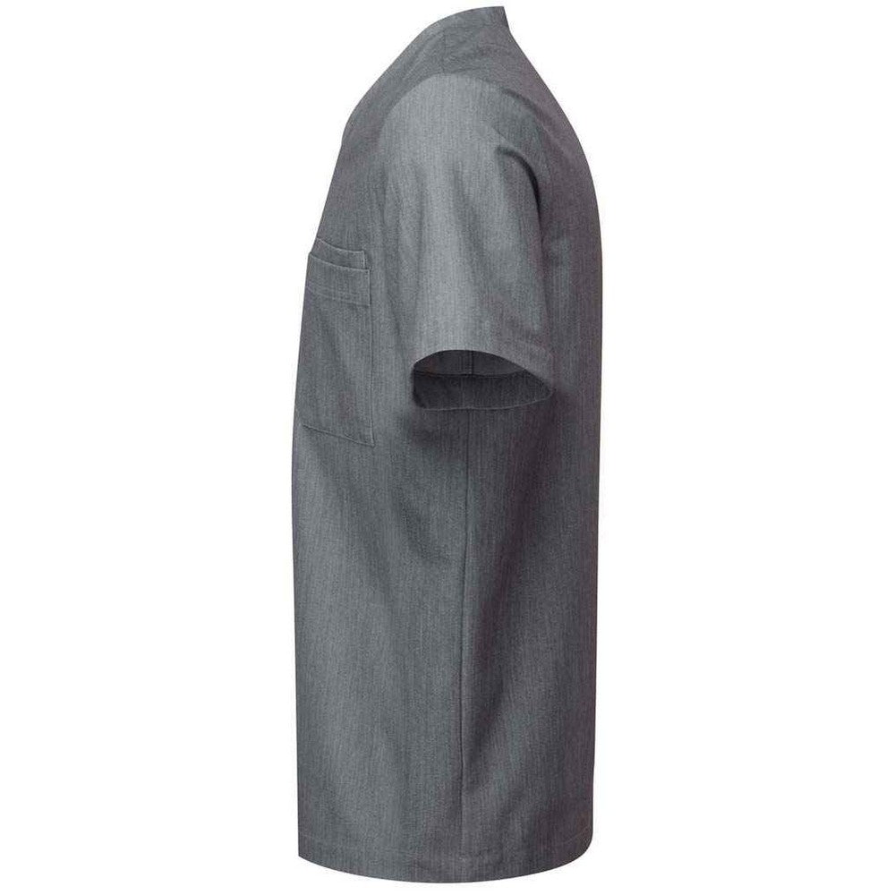 Dynamo Grey - Side - Onna Mens Limitless Onna-Stretch Work Tunic