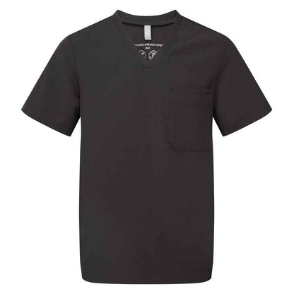 Black - Front - Onna Mens Limitless Onna-Stretch Work Tunic