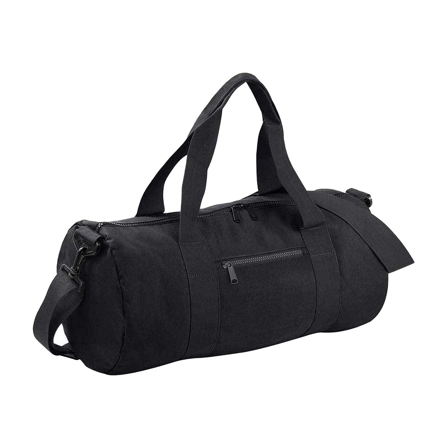 Black-Black - Front - Bagbase Original Duffle Bag