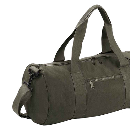 Military Green-Military Green - Back - Bagbase Original Duffle Bag