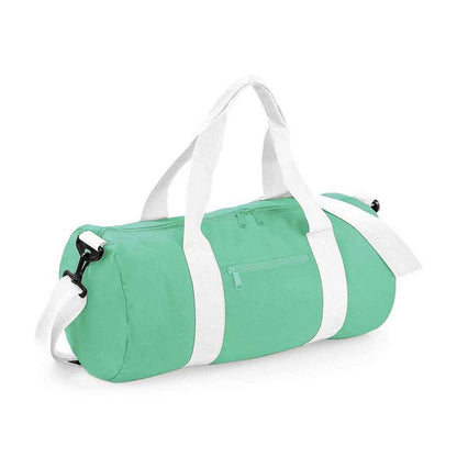 Mint-White - Front - Bagbase Original Duffle Bag