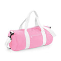 Classic Pink-White - Front - Bagbase Original Duffle Bag