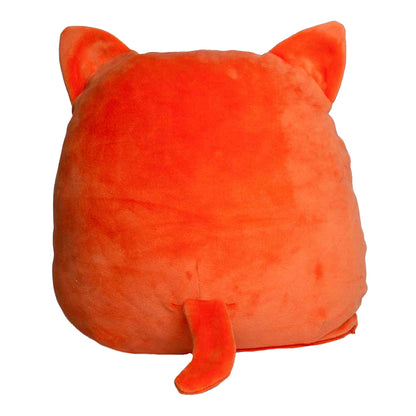 Orange - Back - Mumbles Squidgy Ginger Cat Plush Toy