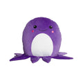 Purple - Front - Mumbles Squidgy Octopus Plush Toy