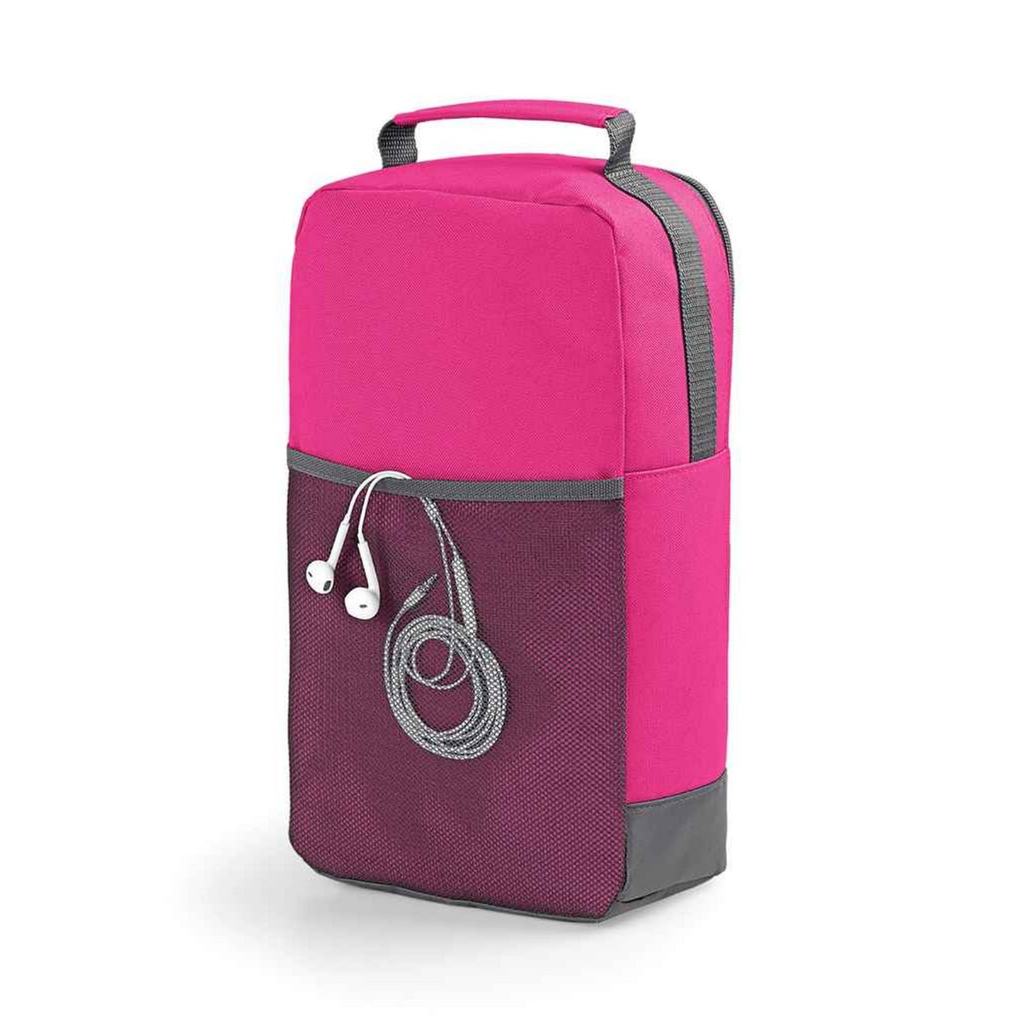Fuchsia - Back - Bagbase Athleisure Sports Shoe Bag