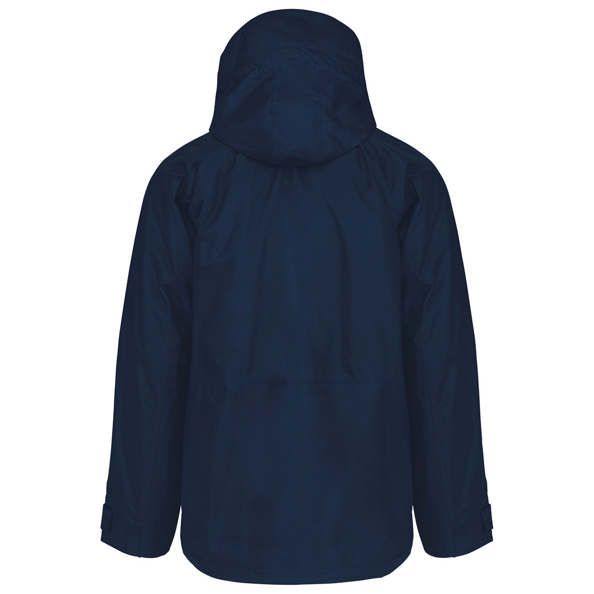Navy - Back - Kariban Mens 3 in 1 Fleece Jacket