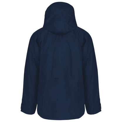 Navy - Back - Kariban Mens 3 in 1 Fleece Jacket