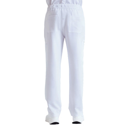 Vital White - Back - Onna Mens Relentless Onna-Stretch Cargo Trousers