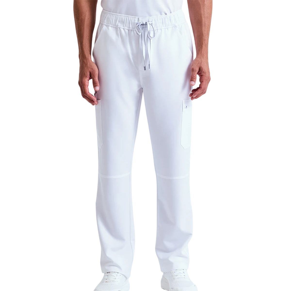 Vital White - Side - Onna Mens Relentless Onna-Stretch Cargo Trousers