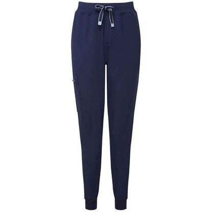 Navy - Front - Onna Womens-Ladies Energized Onna-Stretch Jogging Bottoms