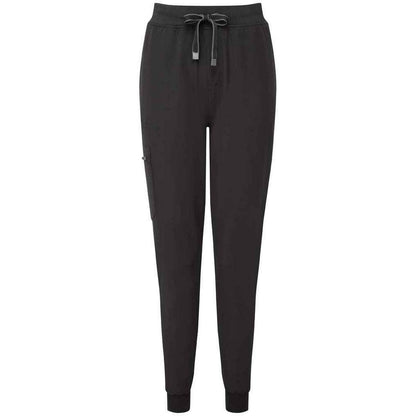 Black - Front - Onna Womens-Ladies Energized Onna-Stretch Jogging Bottoms