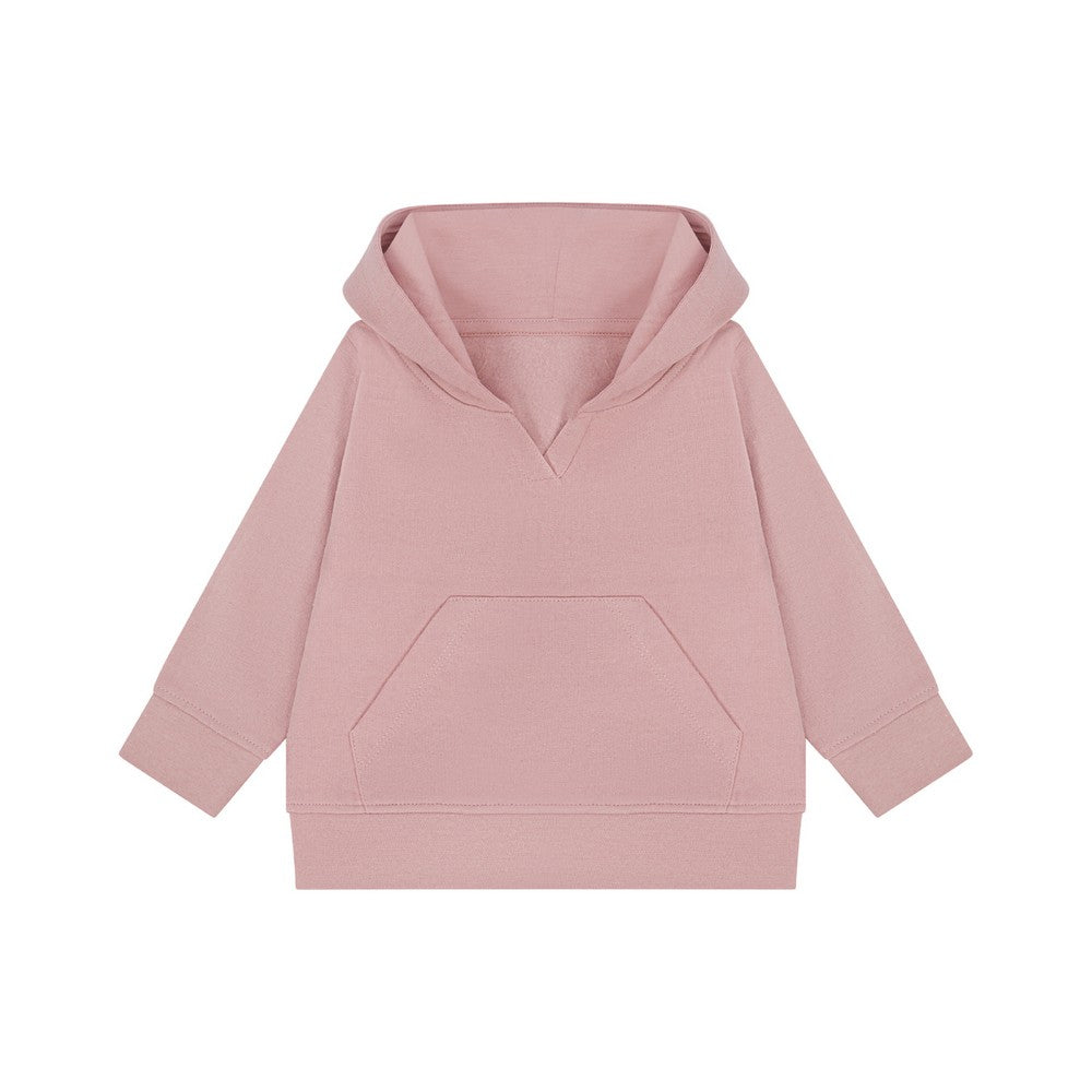 Soft Pink - Front - Larkwood Childrens-Kids Sustainable Hoodie