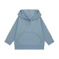 Stone Blue - Front - Larkwood Childrens-Kids Sustainable Hoodie