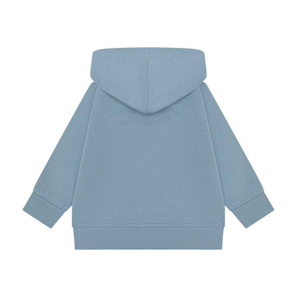 Stone Blue - Back - Larkwood Childrens-Kids Sustainable Hoodie