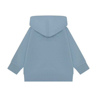 Stone Blue - Back - Larkwood Childrens-Kids Sustainable Hoodie