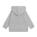 Heather Grey - Back - Larkwood Childrens-Kids Sustainable Hoodie