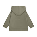 Khaki Green - Back - Larkwood Childrens-Kids Sustainable Hoodie