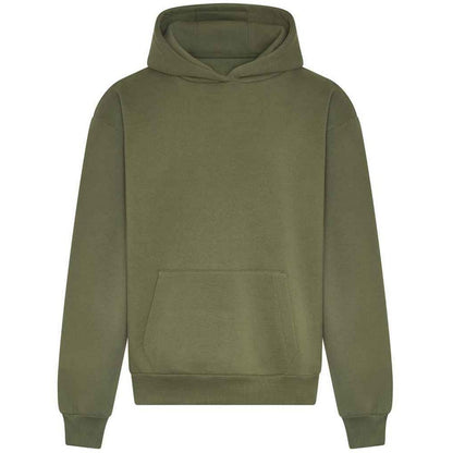 Earthy Green - Front - Awdis Mens Signature Heavyweight Hoodie