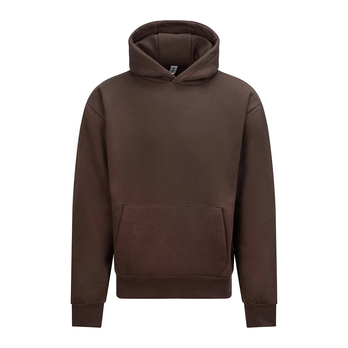 Espresso - Front - Awdis Mens Signature Heavyweight Hoodie