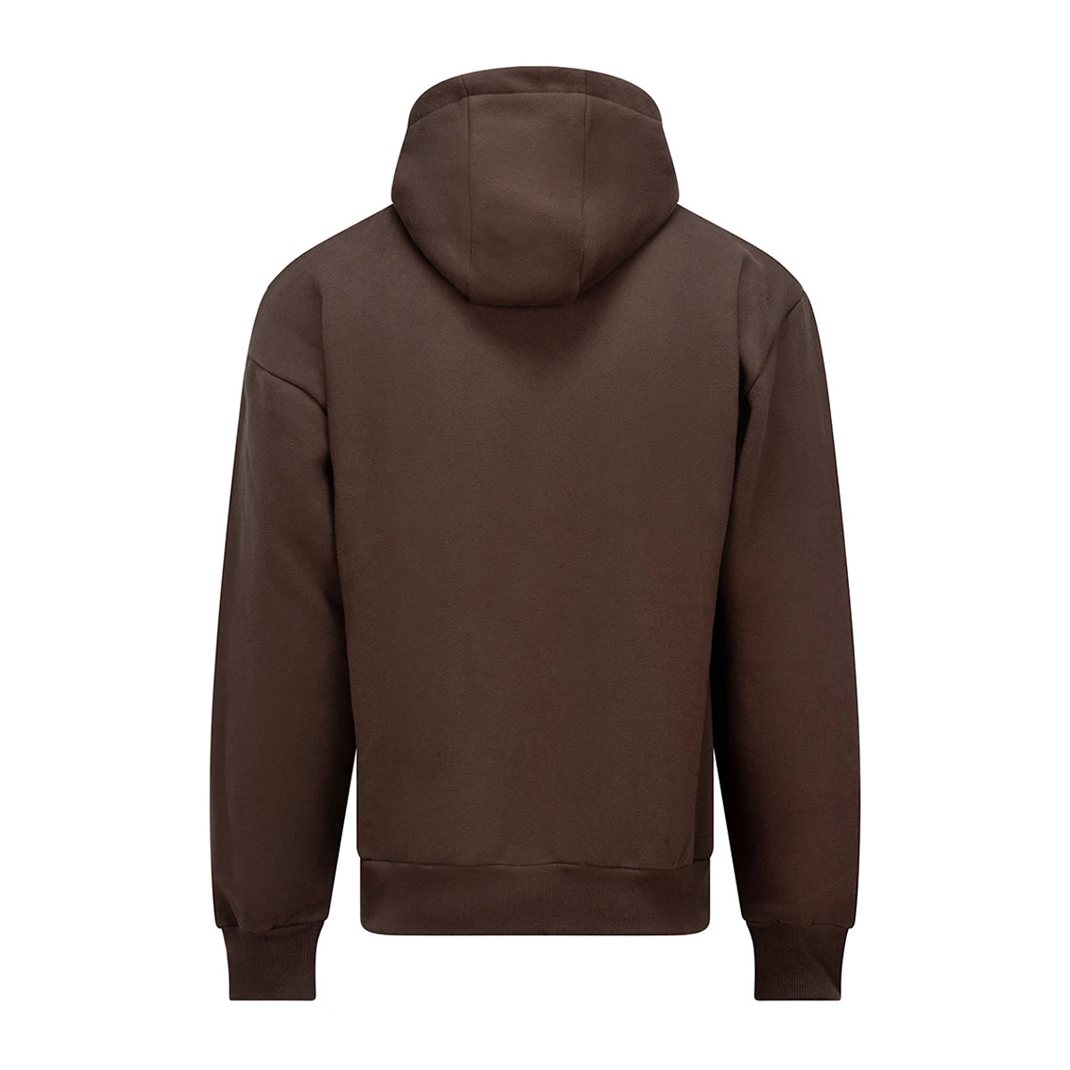 Espresso - Back - Awdis Mens Signature Heavyweight Hoodie