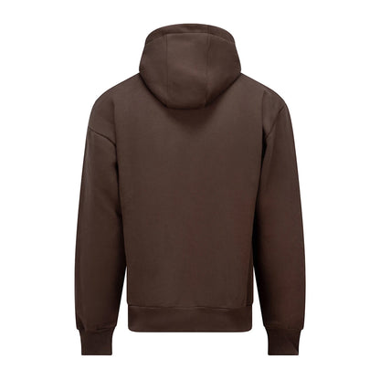 Espresso - Back - Awdis Mens Signature Heavyweight Hoodie