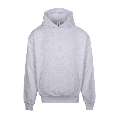 Ash - Front - Awdis Mens Signature Heavyweight Hoodie