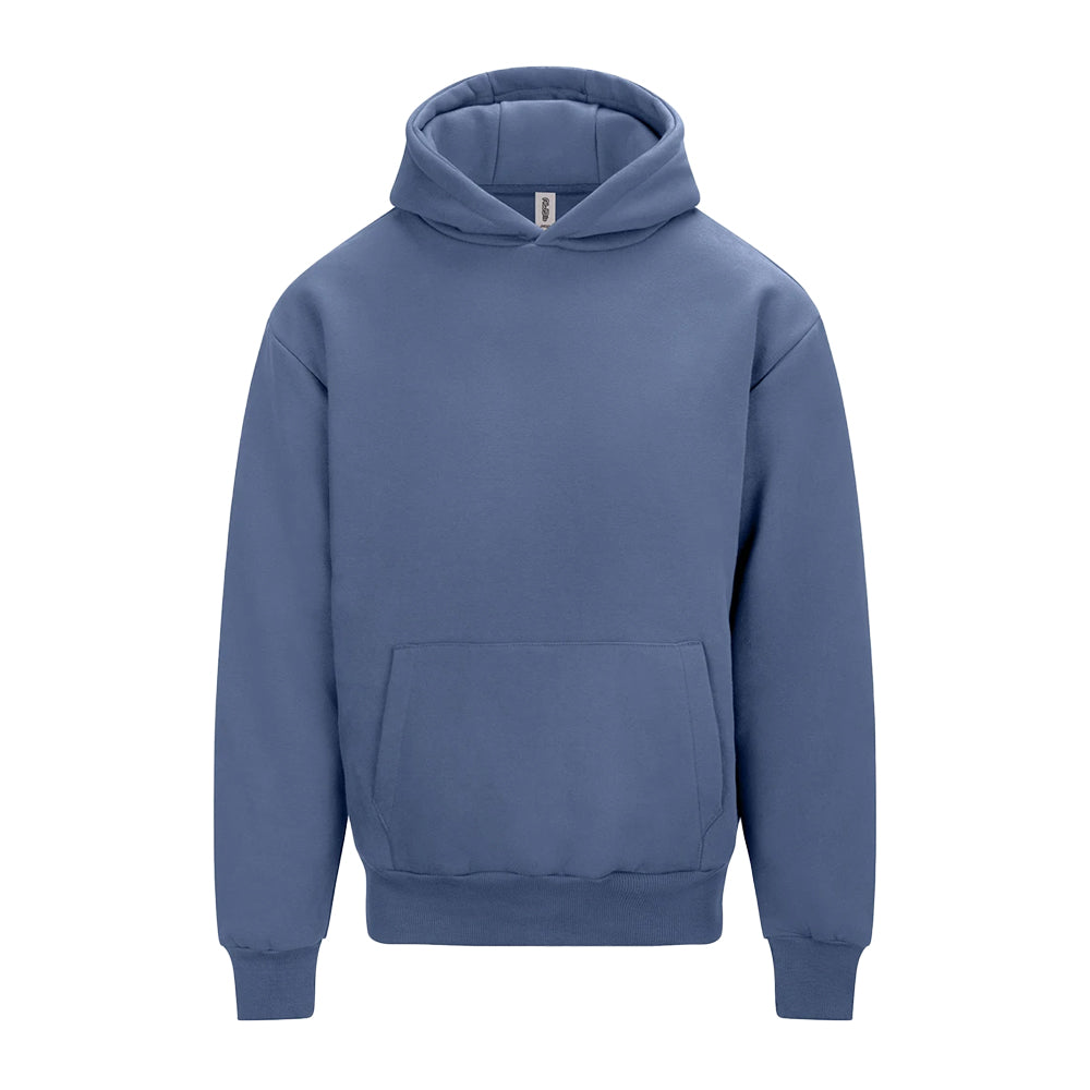 Atlantic Blue - Front - Awdis Mens Signature Heavyweight Hoodie