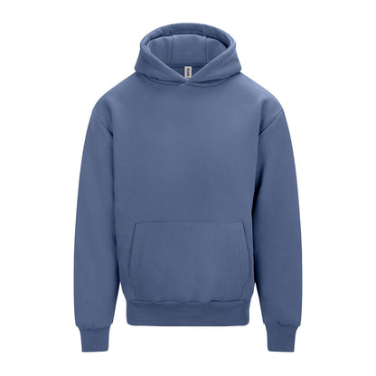 Atlantic Blue - Front - Awdis Mens Signature Heavyweight Hoodie