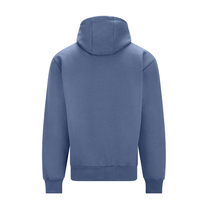 Atlantic Blue - Back - Awdis Mens Signature Heavyweight Hoodie