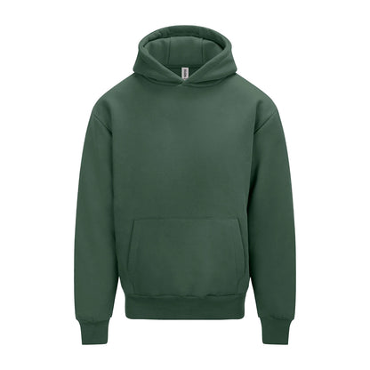 Bottle Green - Front - Awdis Mens Signature Heavyweight Hoodie