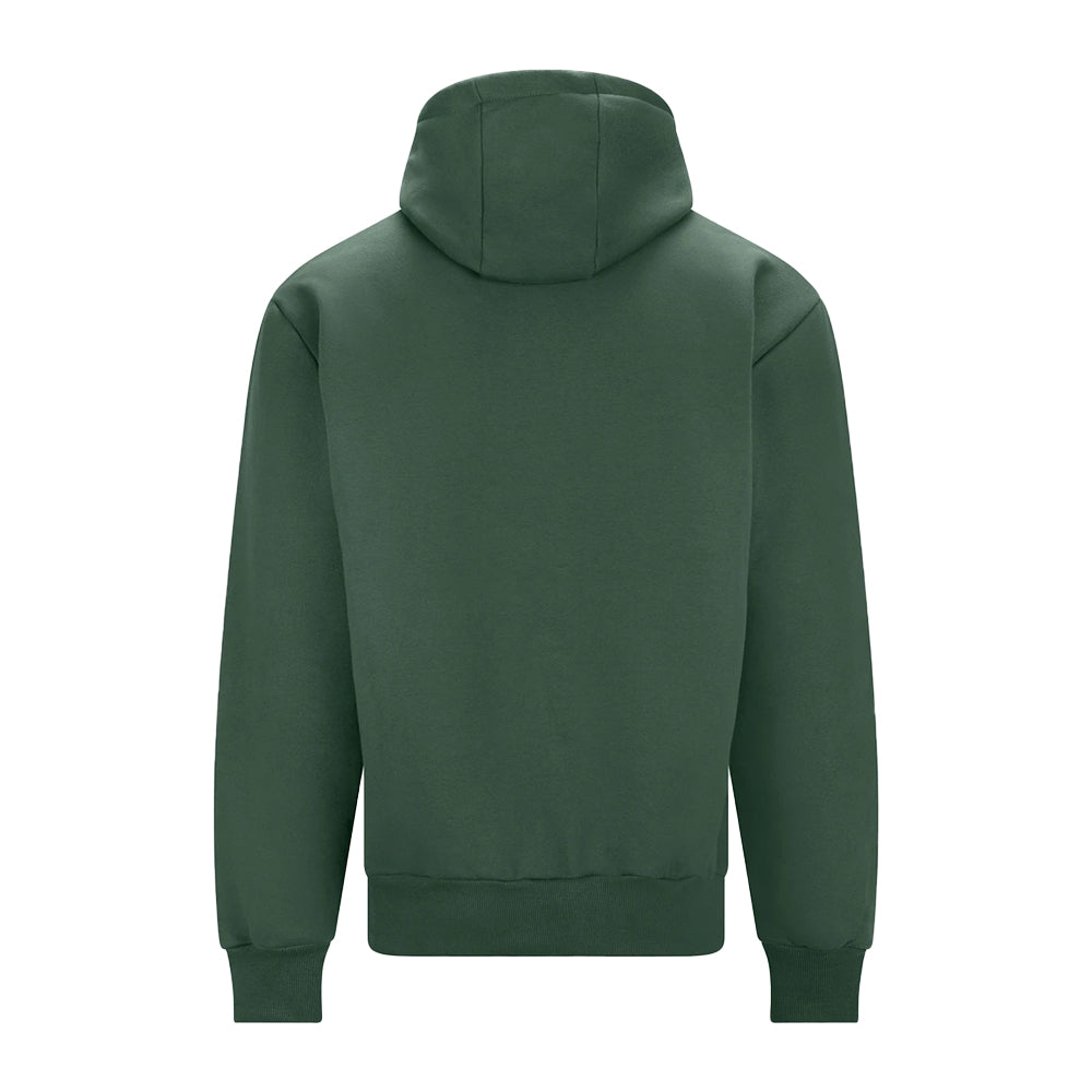 Bottle Green - Back - Awdis Mens Signature Heavyweight Hoodie