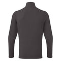 Dark Grey - Back - Premier Unisex Adult Recyclight Quarter Zip Fleece