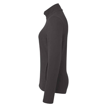 Dark Grey - Side - Premier Womens-Ladies Recyclight Full Zip Fleece Jacket