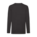 Dark Heather - Back - Fruit of the Loom Childrens-Kids Value Long-Sleeved T-Shirt