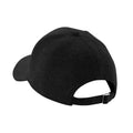 Black - Back - Beechfield Unisex Adult Athleisure Jersey Baseball Cap