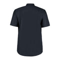 French Navy - Back - Kustom Kit Mens Workwear Oxford Classic Short-Sleeved Shirt