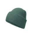 Marine Green - Side - Beechfield Unisex Adult Classic Deep Cuffed Beanie