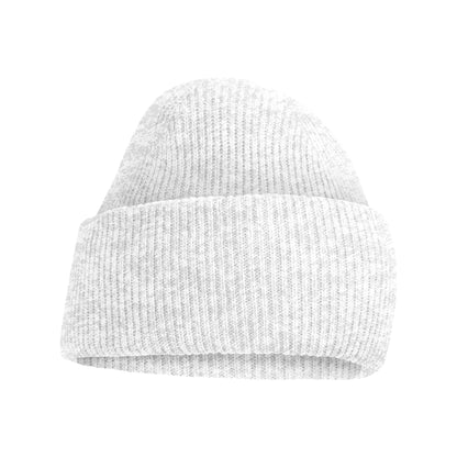 Cloud Grey - Back - Beechfield Unisex Adult Classic Deep Cuffed Beanie